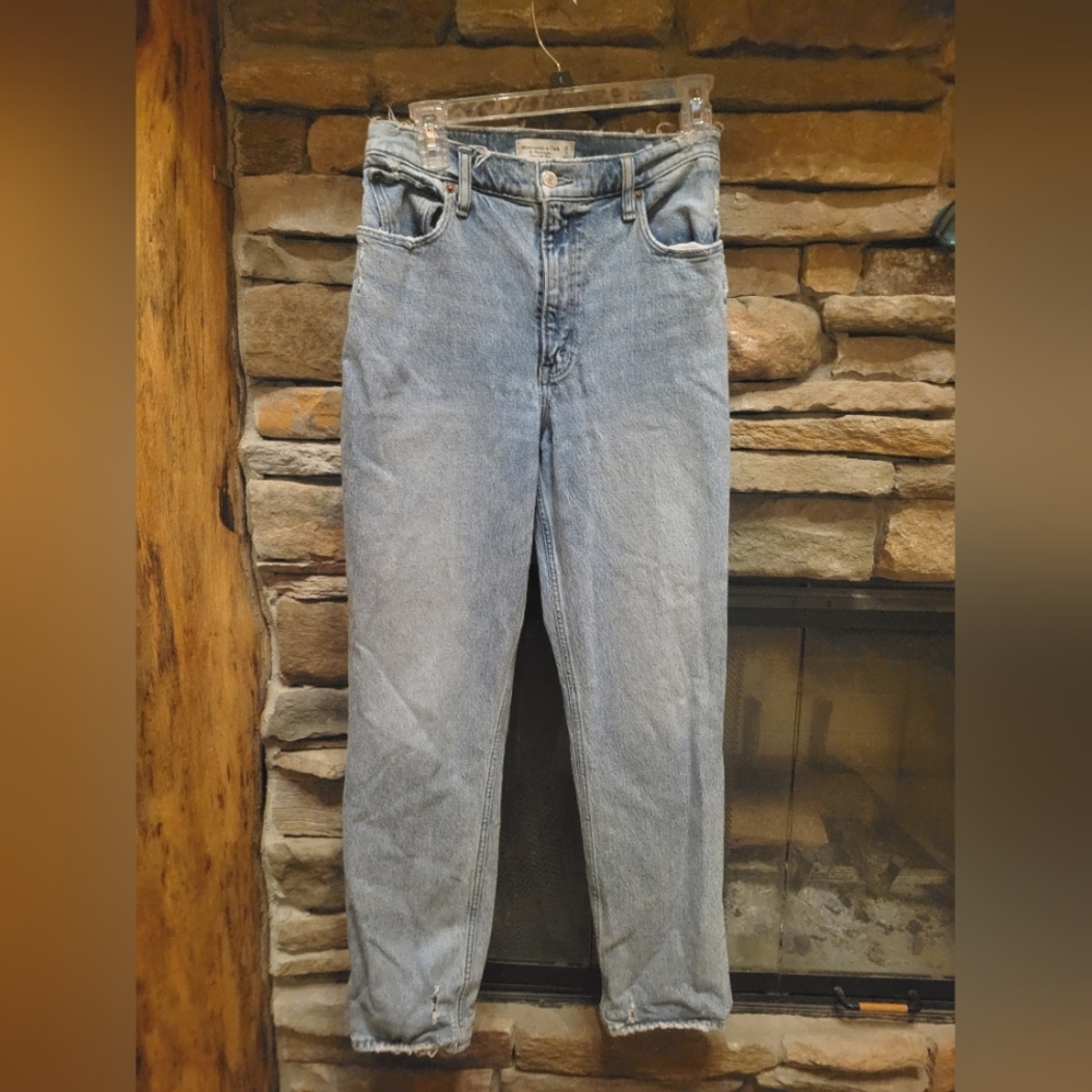 Abercrombie & Fitch 90's Straight Ultra High Rise Curve Love 28/6r Preloved